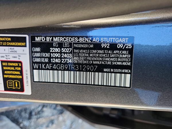 2026 MERCEDES-BENZ C
