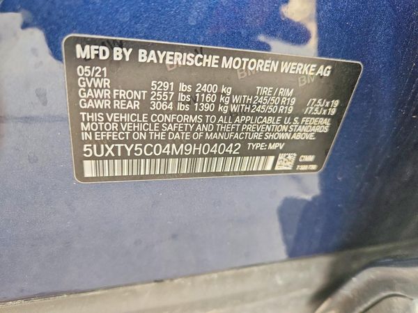 2021 BMW X3