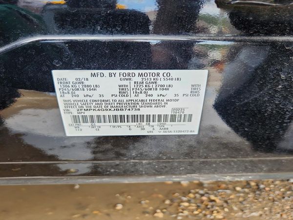 2018 FORD EDGE SE