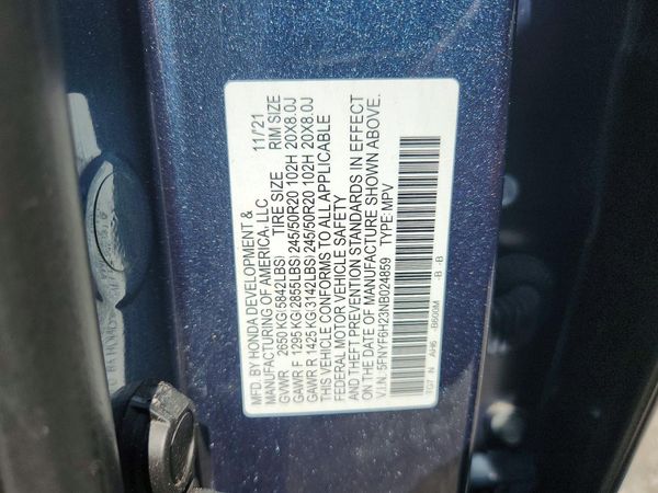 2022 HONDA PILOT