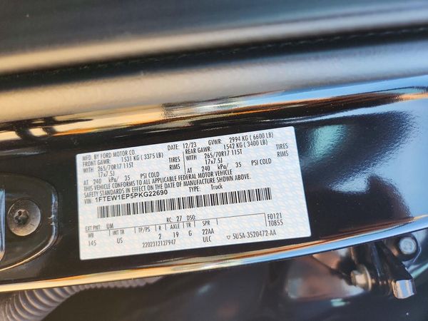 2023 FORD F150 SuperCrew