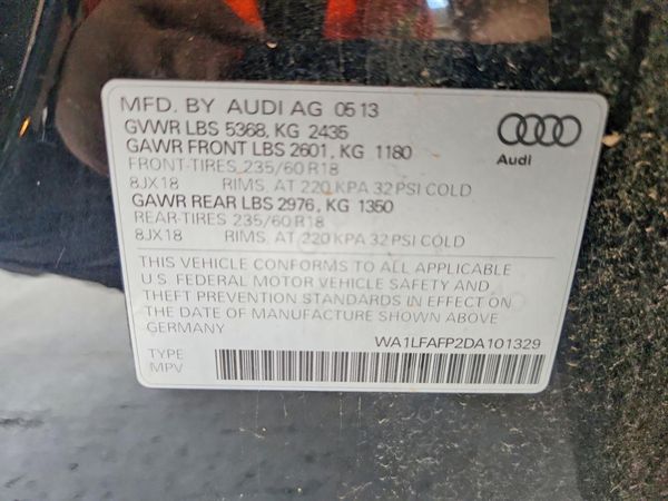 2013 AUDI Q5