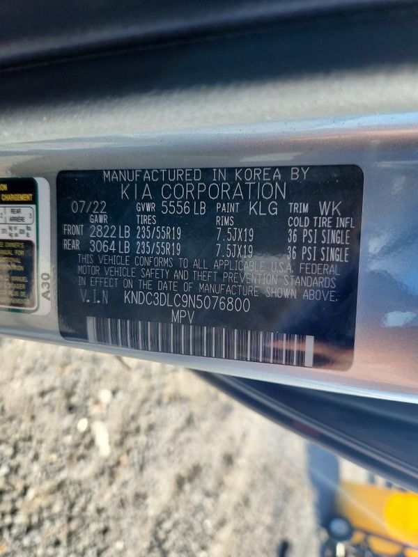 2022 KIA EV6