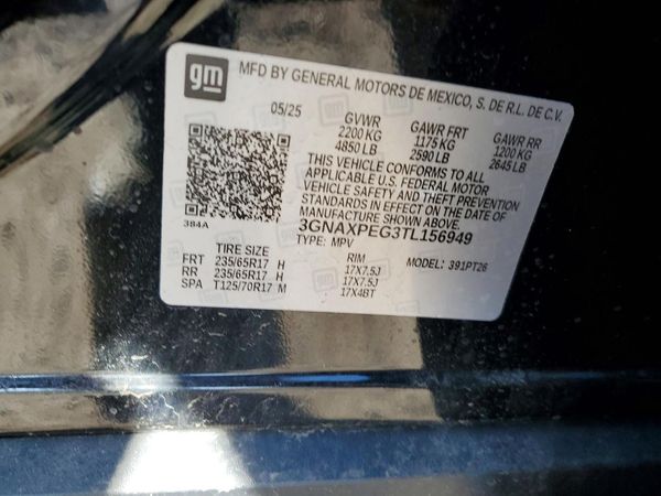 2026 CHEVROLET EQUINOX 2LT