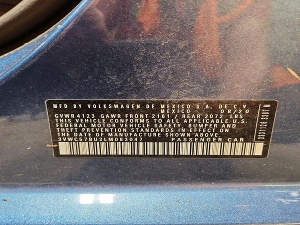 2020 VOLKSWAGEN JETTA S, SE, R-Line