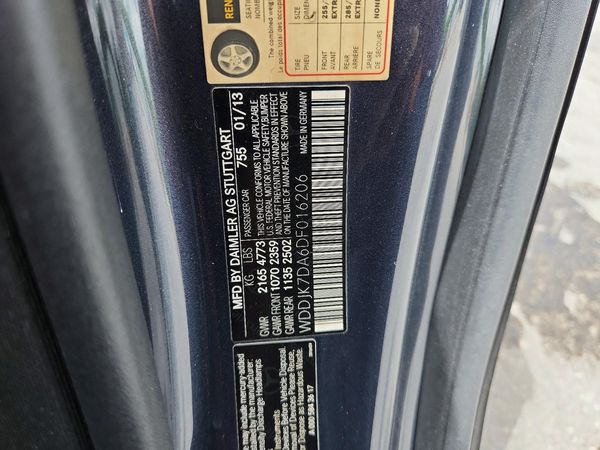 2013 MERCEDES-BENZ SL SL550