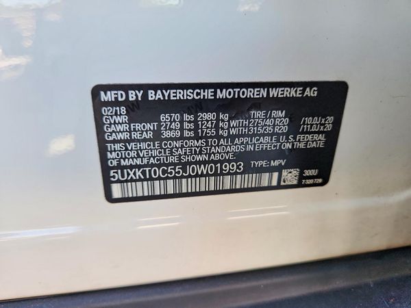 2018 BMW X5 xDrive40e