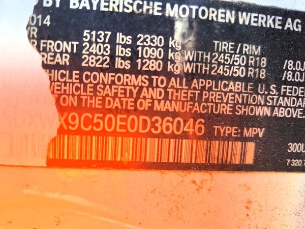 2014 BMW X3