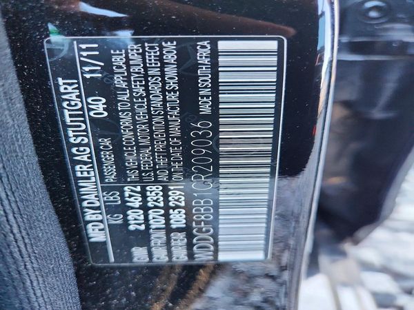 2012 MERCEDES-BENZ C