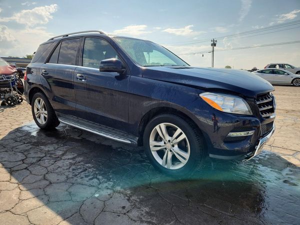 2013 MERCEDES-BENZ ML ML350 4-MATIC — Passenger 3/4