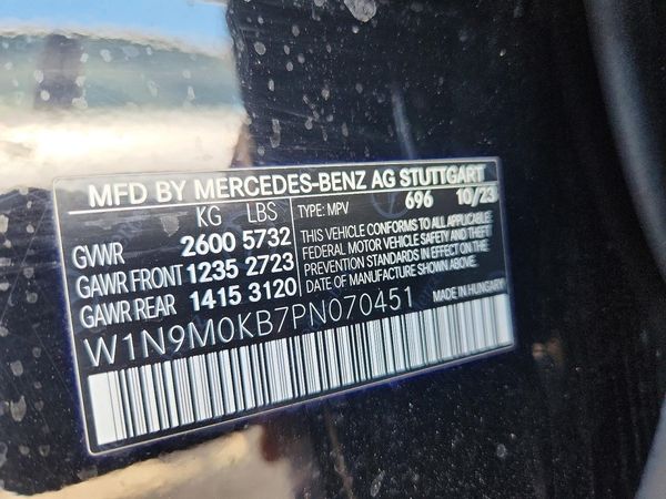 2023 MERCEDES-BENZ EQB