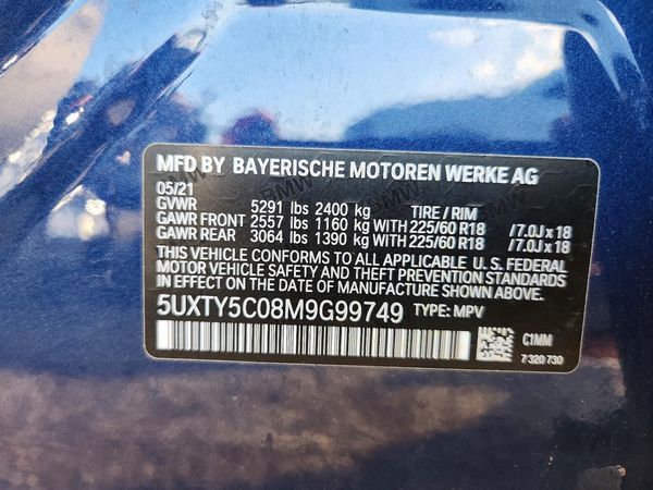 2021 BMW X3
