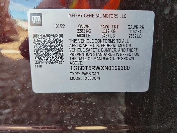 2022 CADILLAC CT5