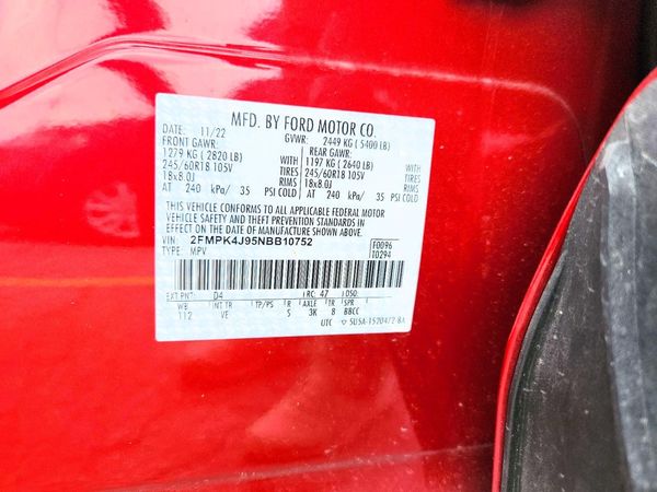 2022 FORD EDGE