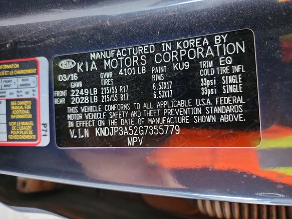 2016 KIA SOUL