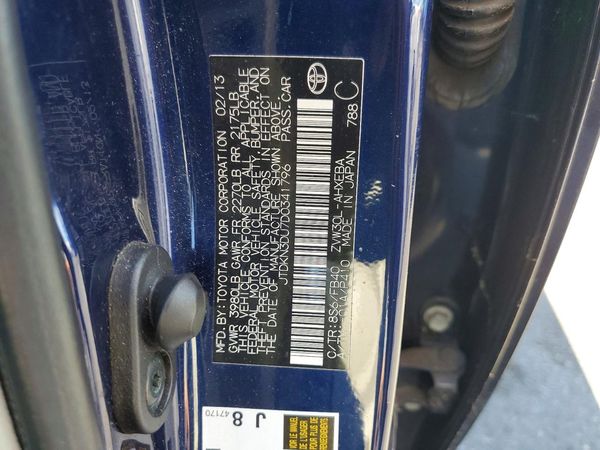 2013 TOYOTA PRIUS