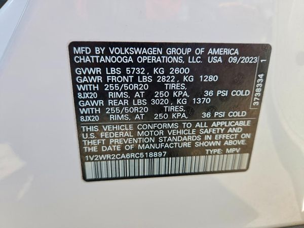 2024 VOLKSWAGEN ATLAS