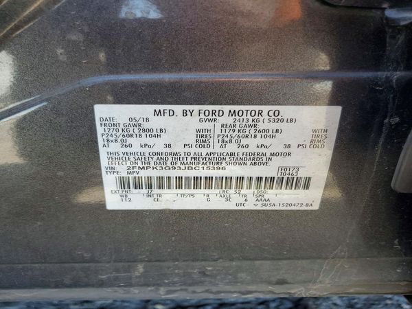 2018 FORD EDGE SE