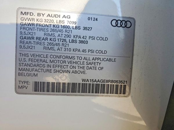 2024 AUDI Q8 E-TRON