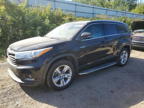 2015 TOYOTA HIGHLANDER Base/Hybrid — Front 3/4
