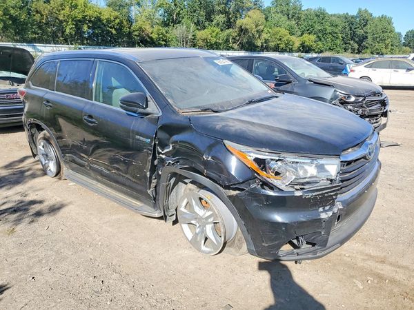 2015 TOYOTA HIGHLANDER Base/Hybrid — Passenger 3/4