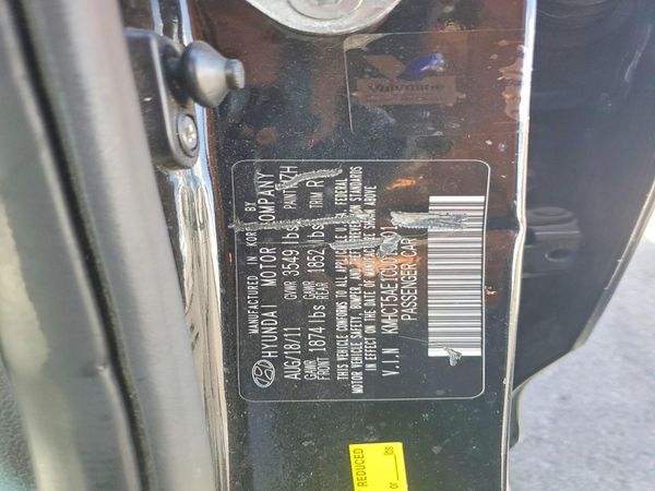 2012 HYUNDAI ACCENT