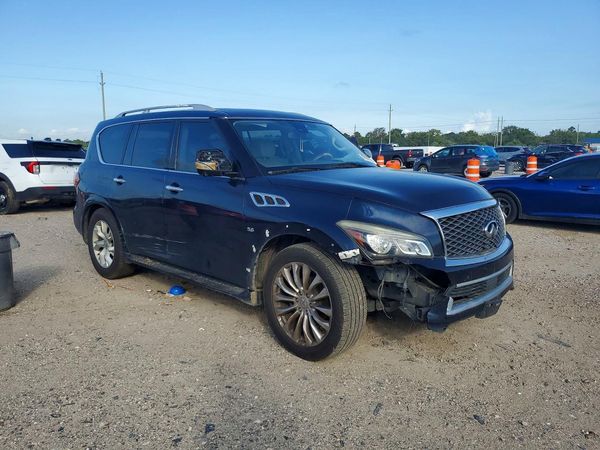 2015 INFINITI QX80 — Passenger 3/4