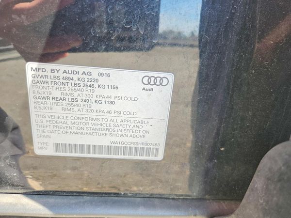 2017 AUDI Q3 quattro Prestige