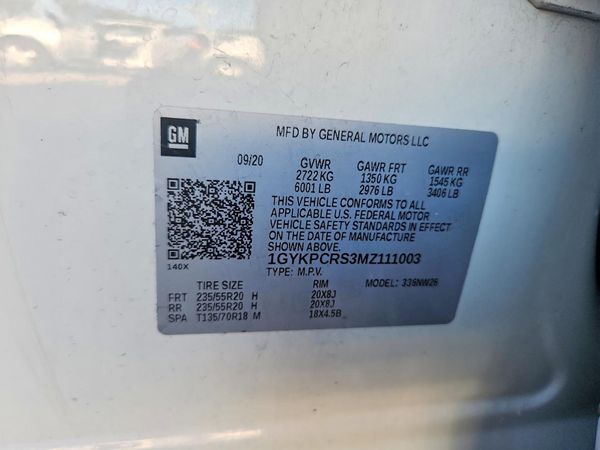 2021 CADILLAC XT6
