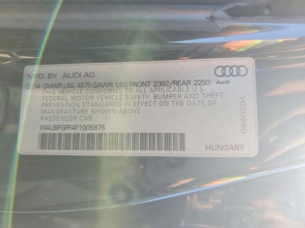 2015 AUDI A3 Premium Plus
