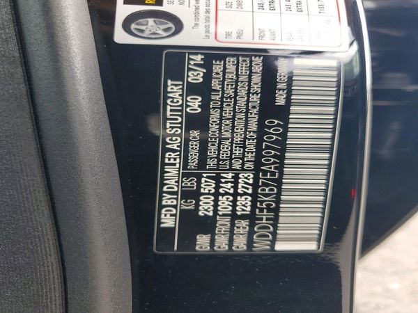 2014 MERCEDES-BENZ E