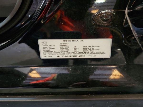2021 TESLA MODEL Y
