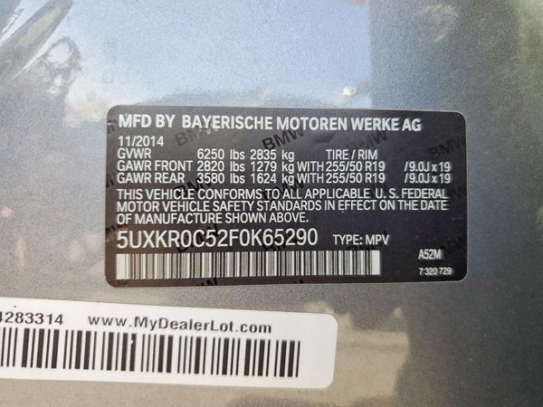 2015 BMW X5