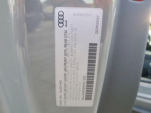 2019 AUDI S5
