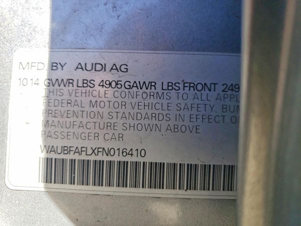 2015 AUDI A4 quattro Premium