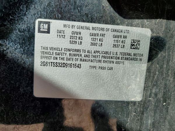 2013 CADILLAC XTS Premium