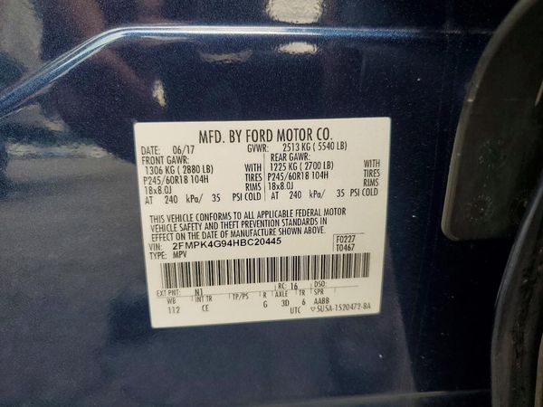 2017 FORD EDGE
