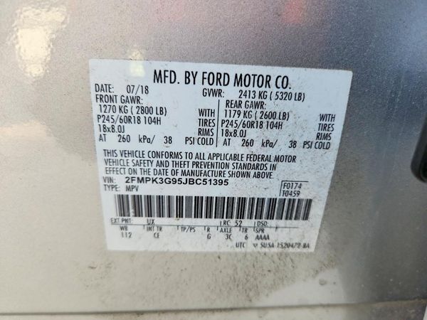2018 FORD EDGE SE