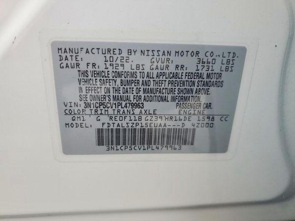 2023 NISSAN KICKS SV