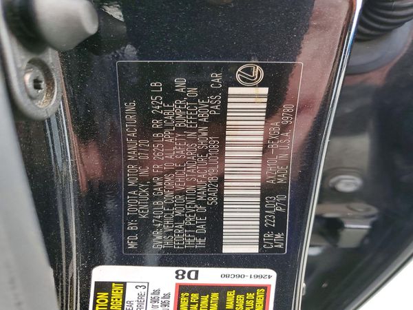 2020 LEXUS ES 300h Premium