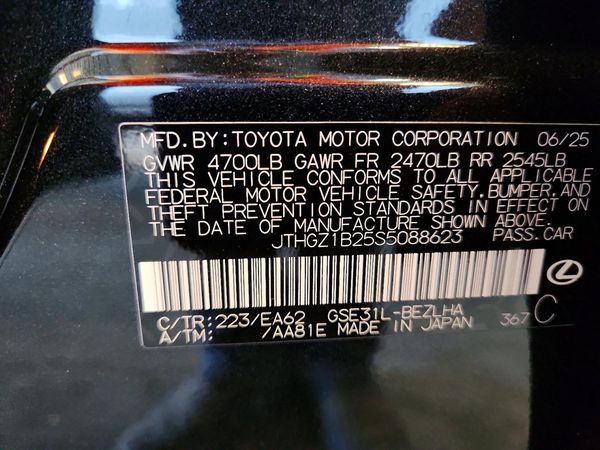 2025 LEXUS IS 350