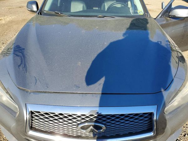 2015 INFINITI Q50 — Engine bay