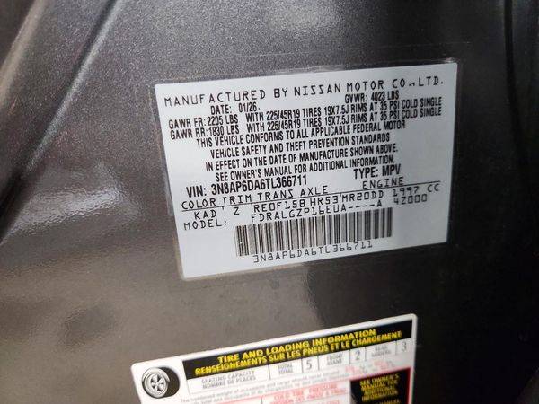 2026 NISSAN KICKS SR — VINS