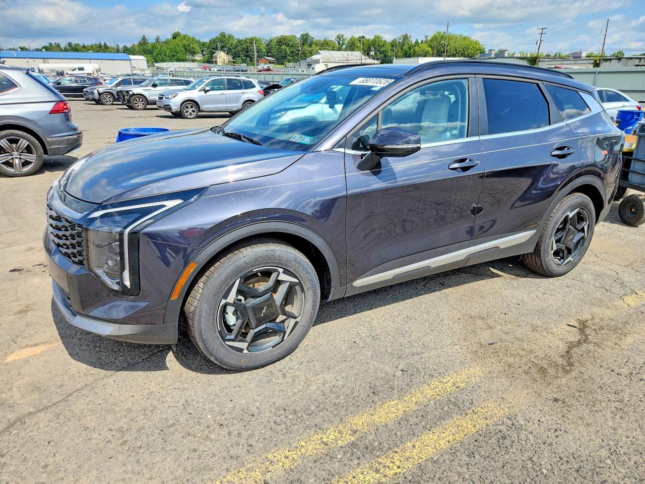 2026 KIA SPORTAGE EX — Front 3/4