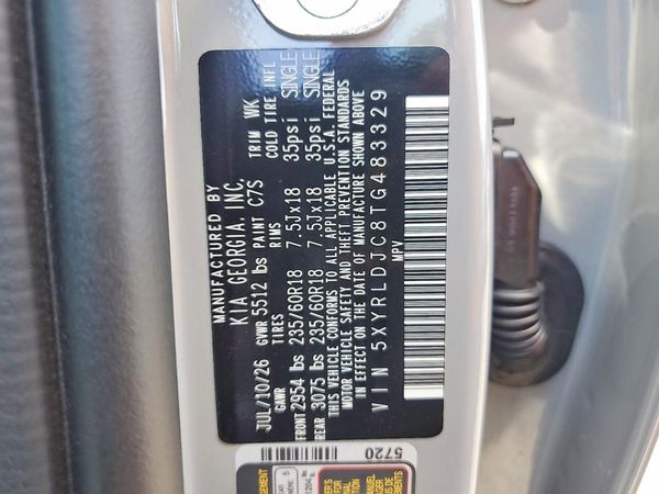 2026 KIA SORENTO S