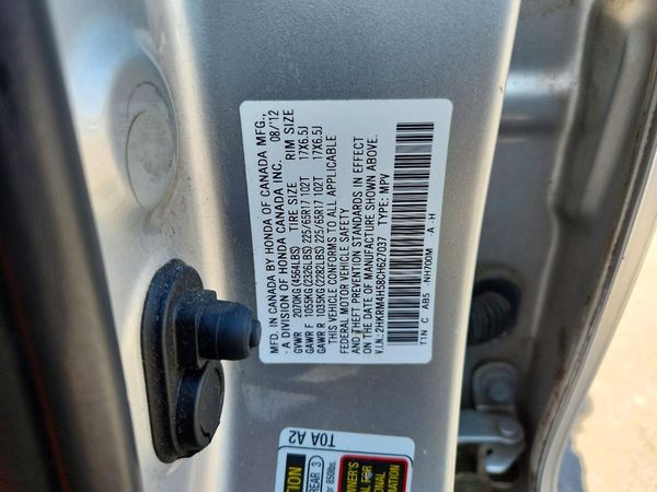 2012 HONDA CRV EX