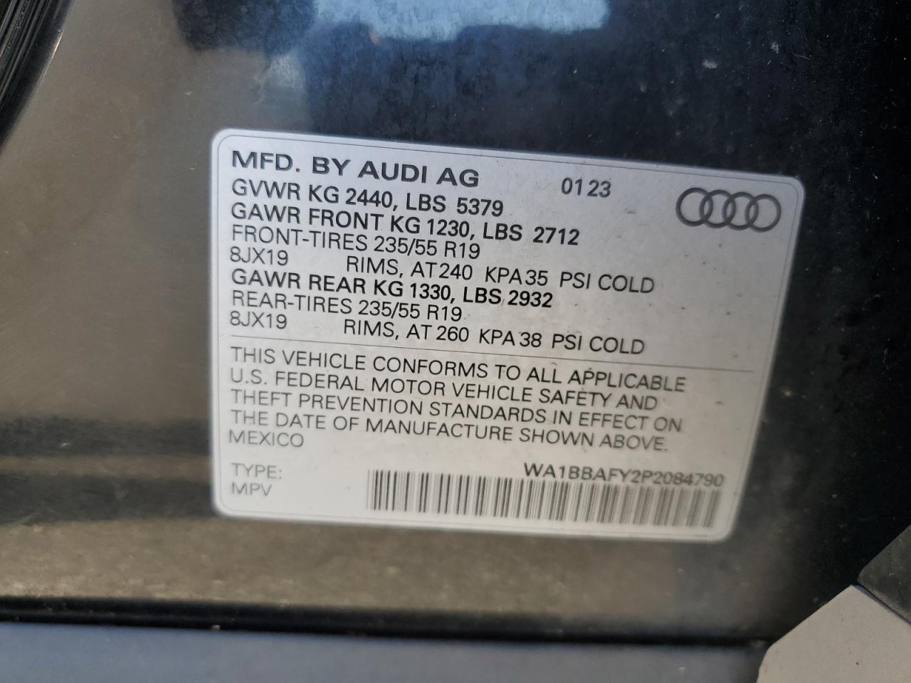 2023 AUDI Q5 quattro Premium Plus
