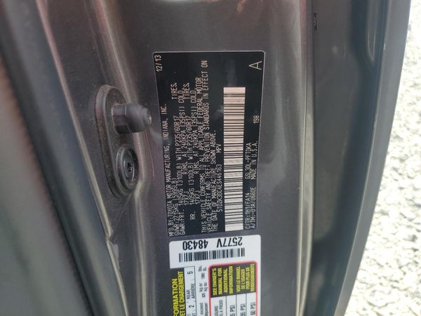 2014 TOYOTA SIENNA