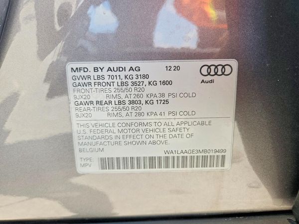 2021 AUDI E-TRON