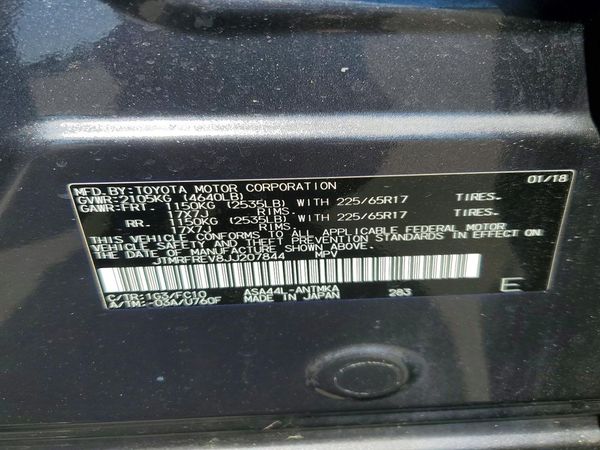 2018 TOYOTA RAV4 Adventure/XLE